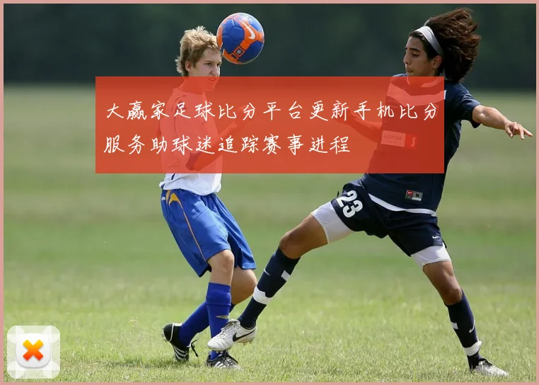 大赢家足球比分平台更新手机比分服务助球迷追踪赛事进程